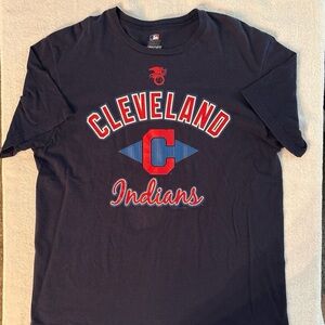 Genuine Merchandise Navy Cleveland Indians Shirt